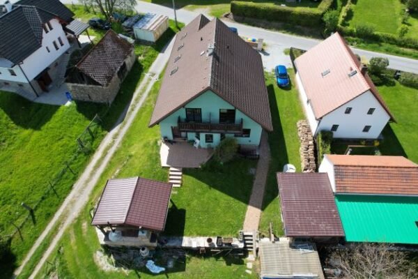 Natáčení nemovitosti dronem