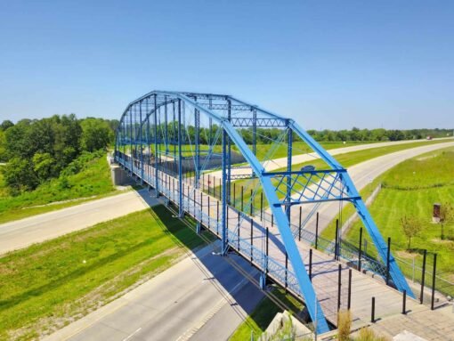 inspekce konstrukcí drony