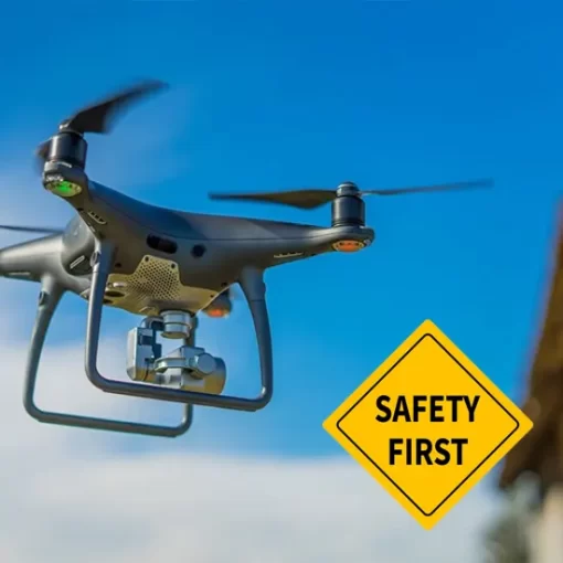 bezpečnost dronu